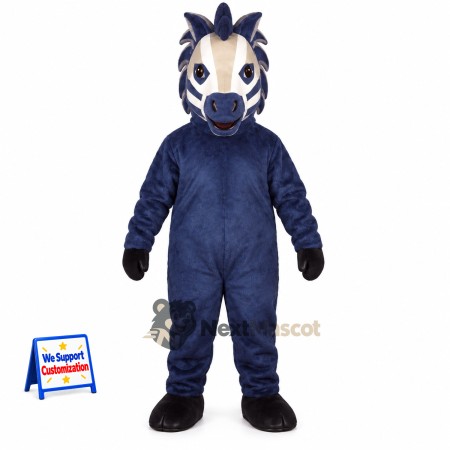 Horse Mascot Costume - Blue for Parades Horse Mascot Costume - Blue for Parades