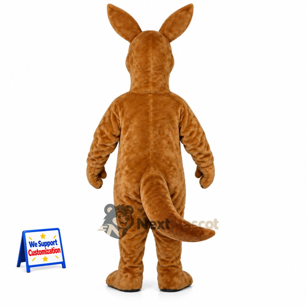 Kangaroo Mascot Costume - Brown for School Spirit Kangaroo Mascot Costume - Brown for School Spirit