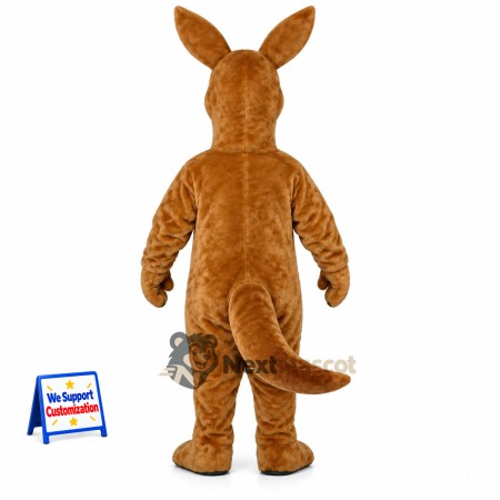 Kangaroo Mascot Costume - Brown for School Spirit Kangaroo Mascot Costume - Brown for School Spirit