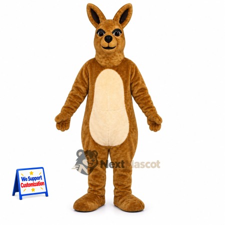 Kangaroo Mascot Costume - Brown for Pep Rallies Kangaroo Mascot Costume - Brown for Pep Rallies