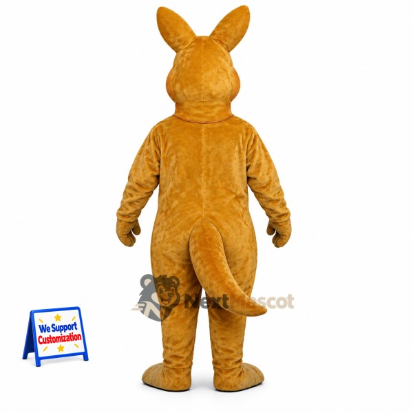 Kangaroo Mascot Costume - Brown for Team Events