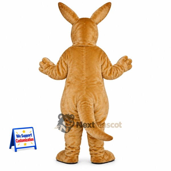 Kangaroo Mascot Costume - Brown for Carnivals Kangaroo Mascot Costume - Brown for Carnivals