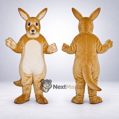 Kangaroo Mascot Costume - Brown for Carnivals
