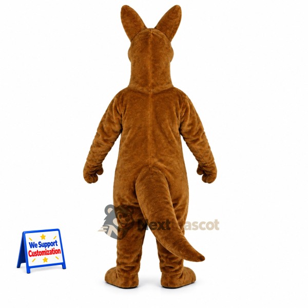 Kangaroo Mascot Costume - Brown for Family Events Kangaroo Mascot Costume - Brown for Family Events