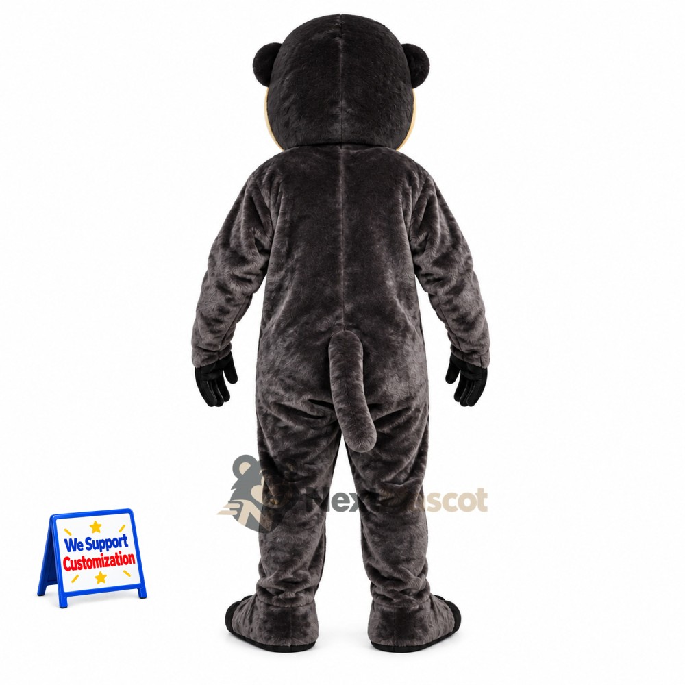 Monkey Mascot Costume - Black for Birthday Parties Monkey Mascot Costume - Black for Birthday Parties