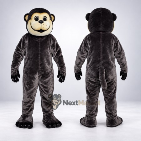 Monkey Mascot Costume - Black for Birthday Parties Monkey Mascot Costume - Black for Birthday Parties
