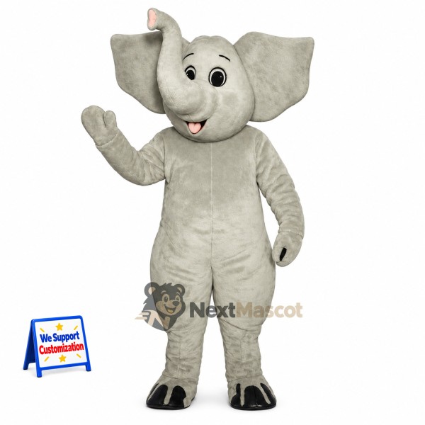 Elephant Mascot Costume - Gray for Campus Events
