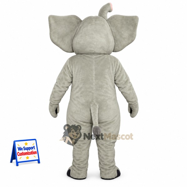 Elephant Mascot Costume - Gray for Campus Events