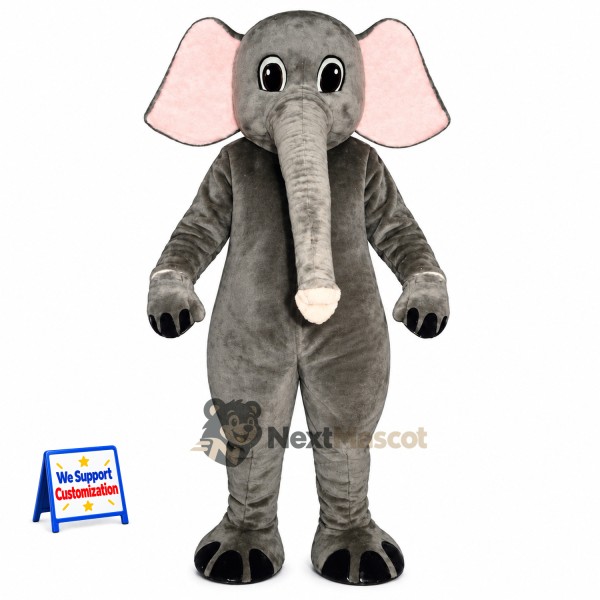 Elephant Mascot Costume - Gray for School Fairs