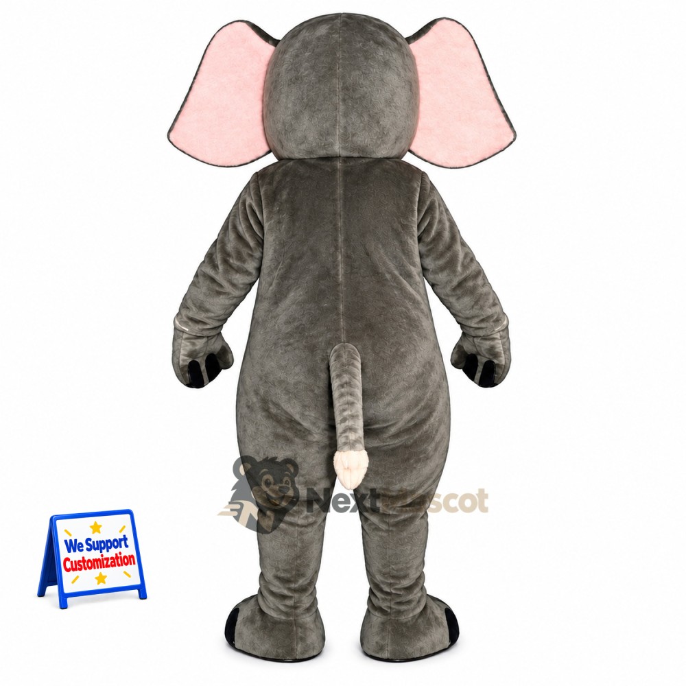 Elephant Mascot Costume - Gray for School Fairs Elephant Mascot Costume - Gray for School Fairs
