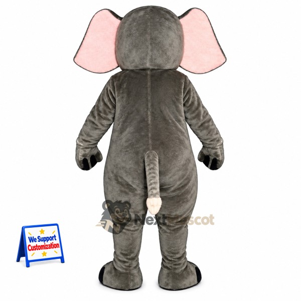 Elephant Mascot Costume - Gray for School Fairs Elephant Mascot Costume - Gray for School Fairs