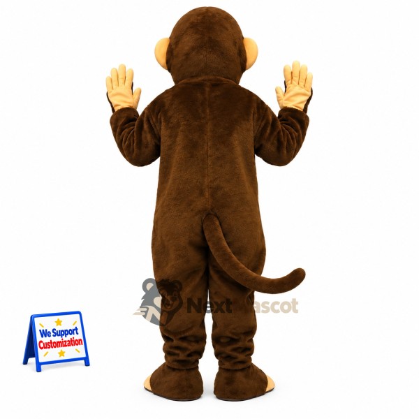 Monkey Mascot Costume - Brown for Fundraisers Monkey Mascot Costume - Brown for Fundraisers