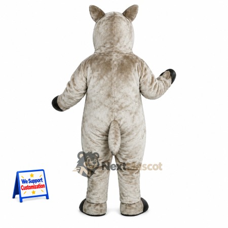 Rhino Mascot Costume - Gray for School Events Rhino Mascot Costume - Gray for School Events