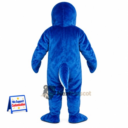 Dolphin Mascot Costume - Blue for Ocean Festivals