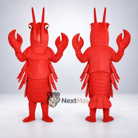 Lobster Mascot Costume - Red for Birthday Parties Lobster Mascot Costume - Red for Birthday Parties