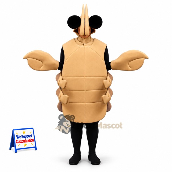 Lobster Mascot Costume - Tan