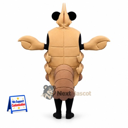 Lobster Mascot Costume - Tan Lobster Mascot Costume - Tan