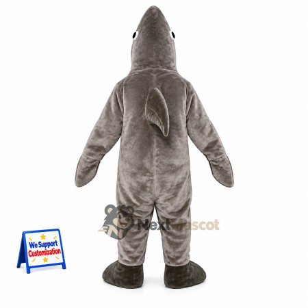 Shark Mascot Costume - Gray for School Spirit Shark Mascot Costume - Gray for School Spirit