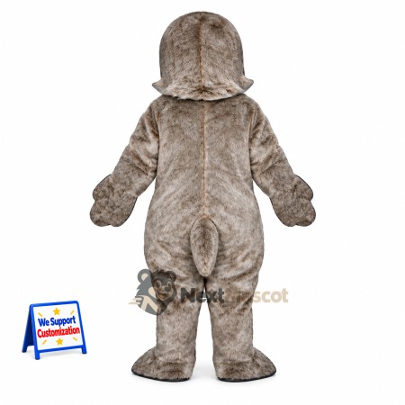 Walrus Mascot Costume - Gray for Ocean Events