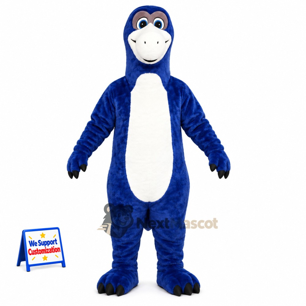 Dinosaur Mascot Costume - Blue Dinosaur Mascot Costume - Blue