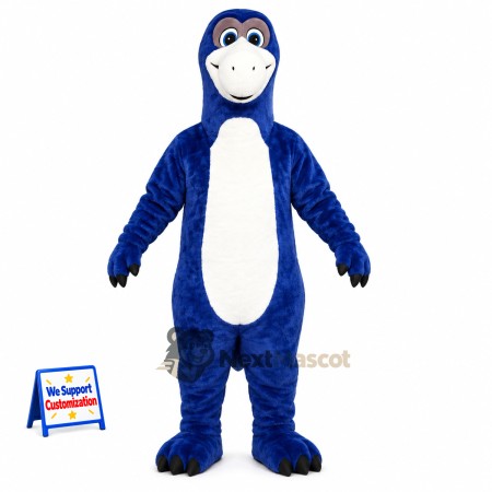Dinosaur Mascot Costume - Blue Dinosaur Mascot Costume - Blue