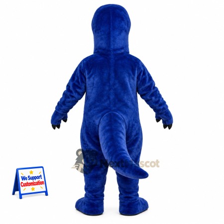 Dinosaur Mascot Costume - Blue Dinosaur Mascot Costume - Blue