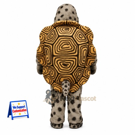 Turtle Mascot Costume - Spotted Turtle Mascot Costume - Spotted