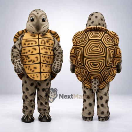 Turtle Mascot Costume - Spotted Turtle Mascot Costume - Spotted