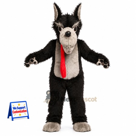 Dog Mascot Costume - Black Dog Mascot Costume - Black