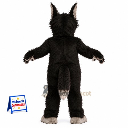 Dog Mascot Costume - Black Dog Mascot Costume - Black