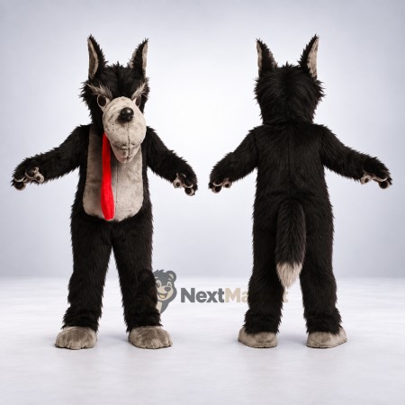 Dog Mascot Costume - Black Dog Mascot Costume - Black