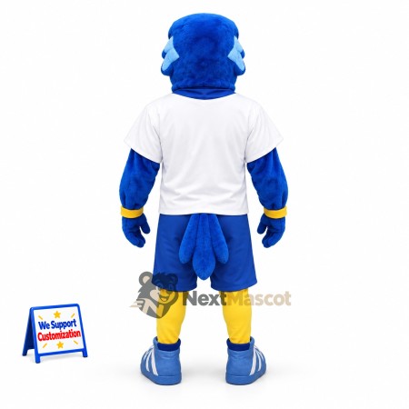 Eagle Mascot Costume - Blue for Fundraisers Eagle Mascot Costume - Blue for Fundraisers