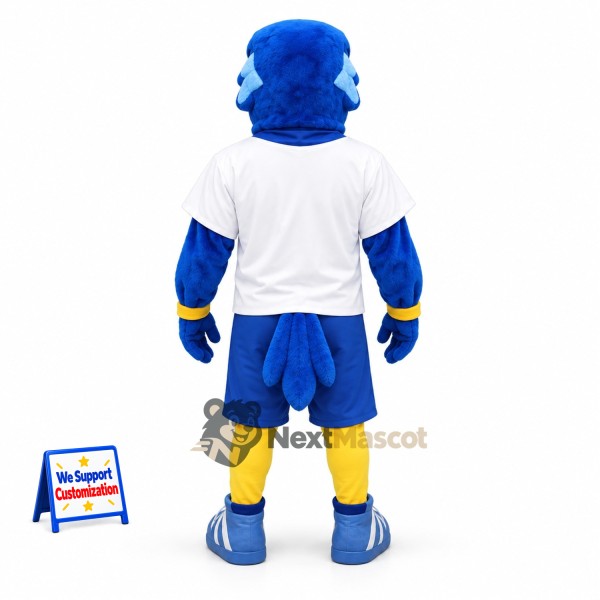 Eagle Mascot Costume - Blue for Fundraisers Eagle Mascot Costume - Blue for Fundraisers