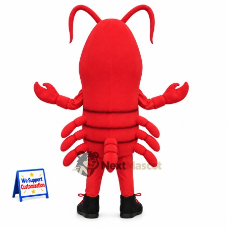 Lobster Mascot Costume - Red for Sports Days