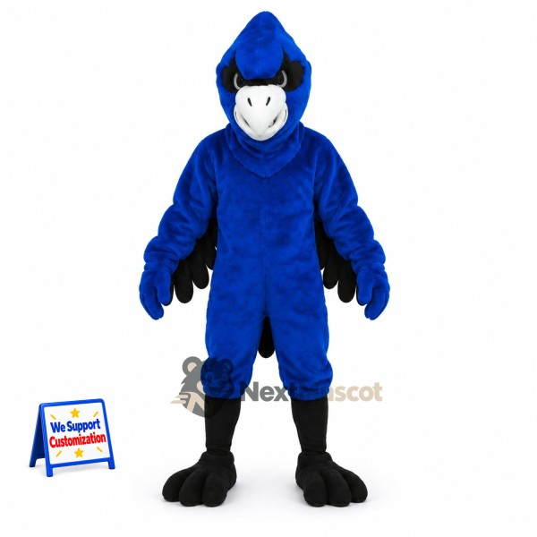 Bird Mascot Costume - Blue for Promotions