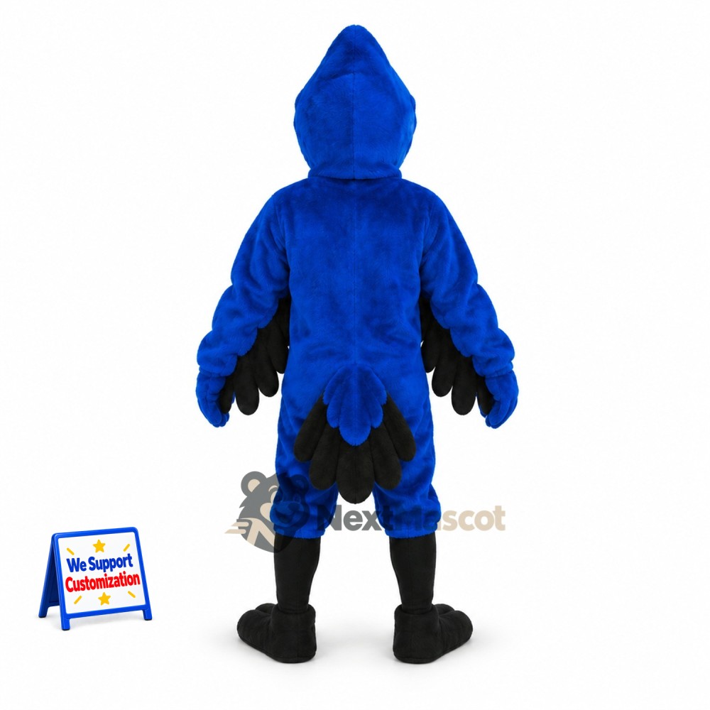 Bird Mascot Costume - Blue for Promotions
