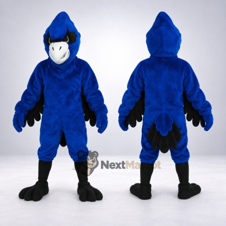 Bird Mascot Costume - Blue for Promotions