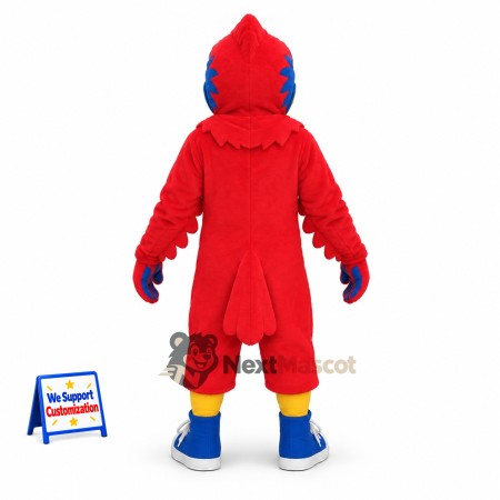 Cardinal Mascot Costume - Red for Grand Openings Cardinal Mascot Costume - Red for Grand Openings