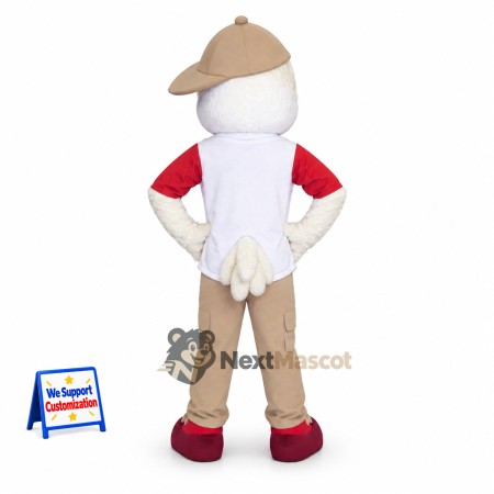 Rooster Mascot Costume - White Shirt Rooster Mascot Costume - White Shirt
