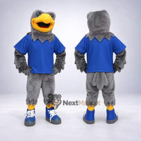 Bird Mascot Costume - Gray for School Spirit Bird Mascot Costume - Gray for School Spirit
