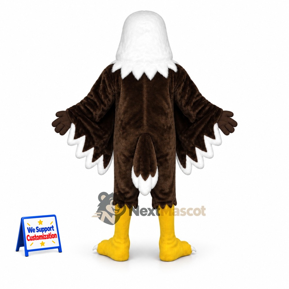Bald Eagle Mascot Costume for Summer Festivals Bald Eagle Mascot Costume for Summer Festivals