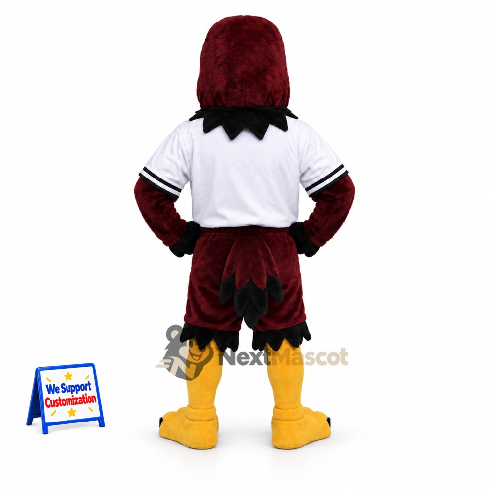Bird Mascot Costume - Black for Grand Openings Bird Mascot Costume - Black for Grand Openings
