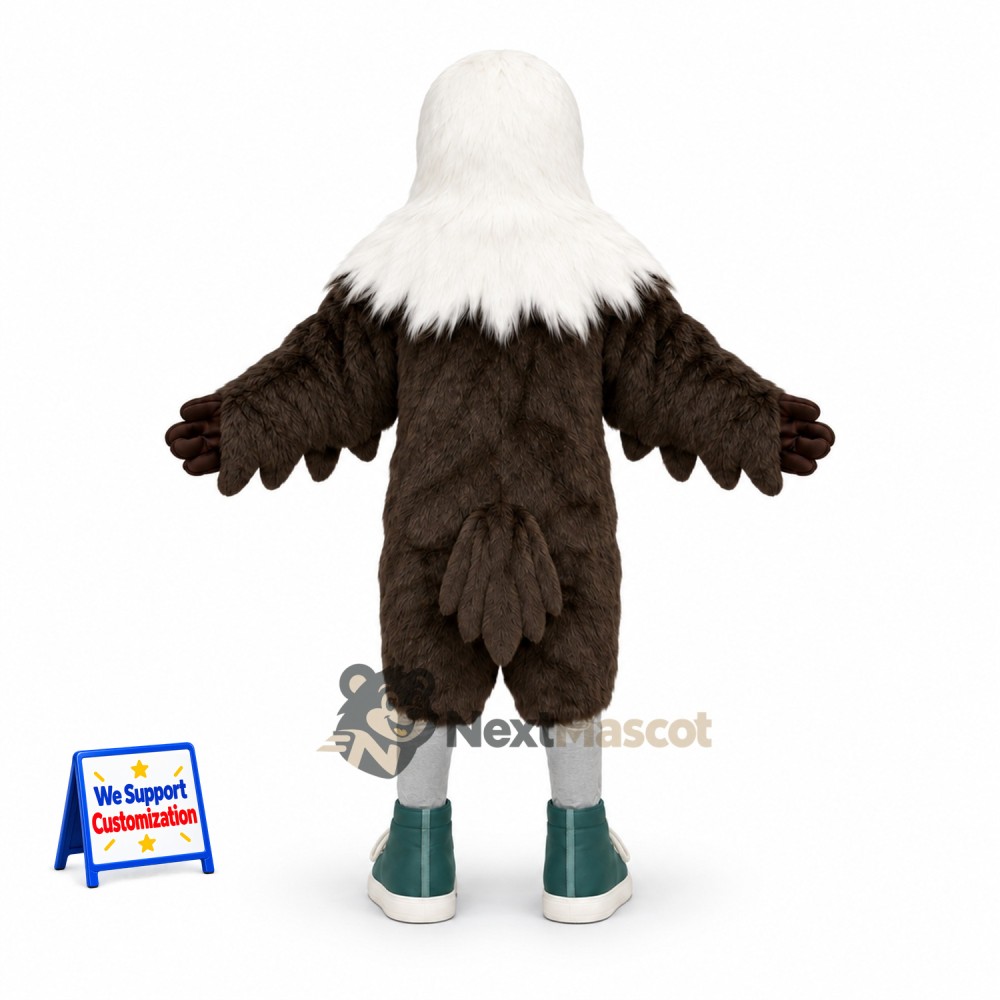 Bald Eagle Mascot Costume for Autumn Festivals Bald Eagle Mascot Costume for Autumn Festivals