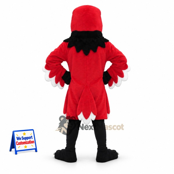 Parrot Mascot Costume - Red for Stage Shows Parrot Mascot Costume - Red for Stage Shows
