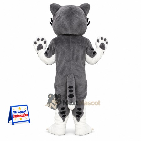 Wolf Mascot Costume - Gray for Community Parades Wolf Mascot Costume - Gray for Community Parades