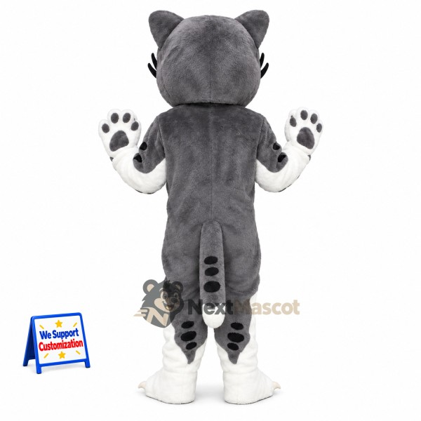 Wolf Mascot Costume - Gray for Community Parades Wolf Mascot Costume - Gray for Community Parades