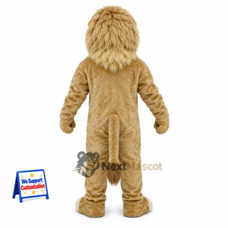 Lion Mascot Costume - Tan for Sports Days Lion Mascot Costume - Tan for Sports Days