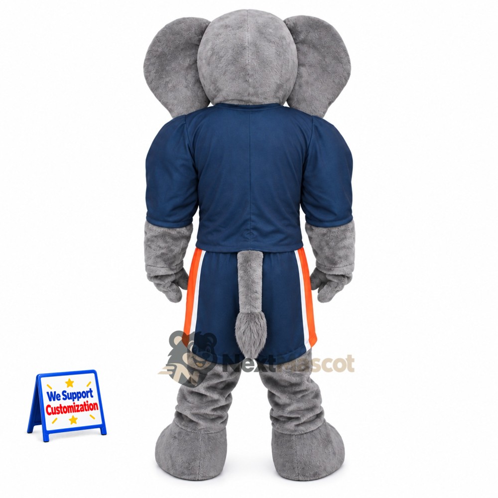 Elephant Mascot Costume - Sports Uniform Elephant Mascot Costume - Sports Uniform