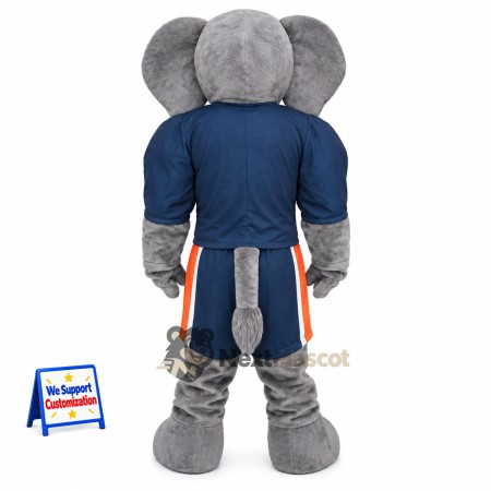 Elephant Mascot Costume - Sports Uniform Elephant Mascot Costume - Sports Uniform