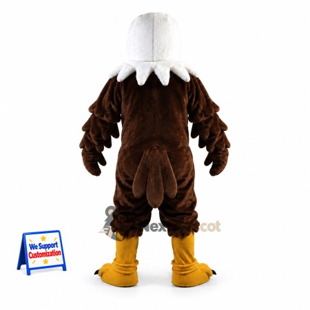Bald Eagle Mascot Costume for Winter Festivals Bald Eagle Mascot Costume for Winter Festivals